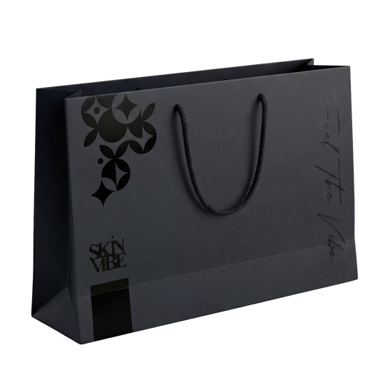 Torba prezentowa SkinVibe czarna
