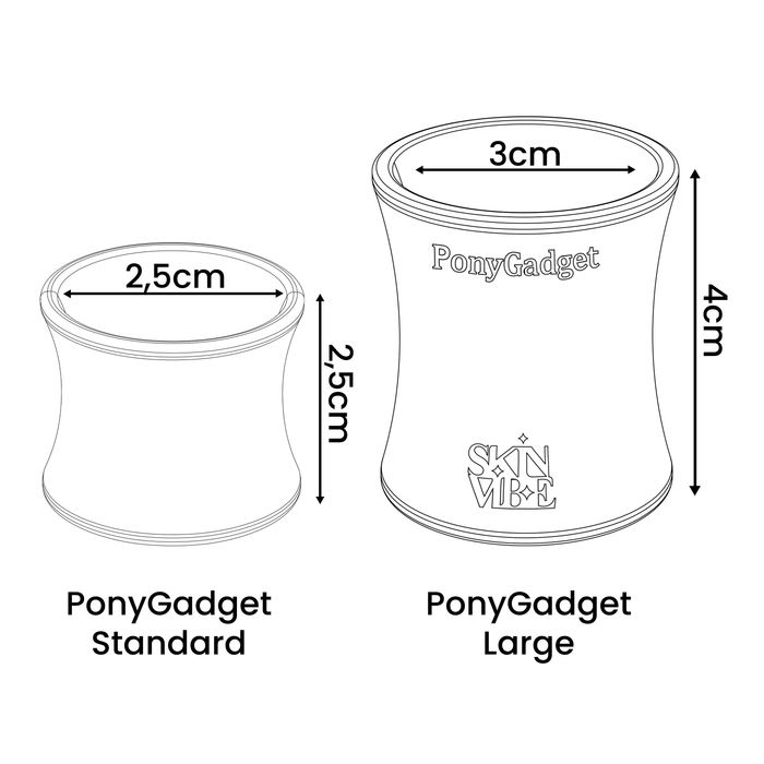 Two sizes to choose from